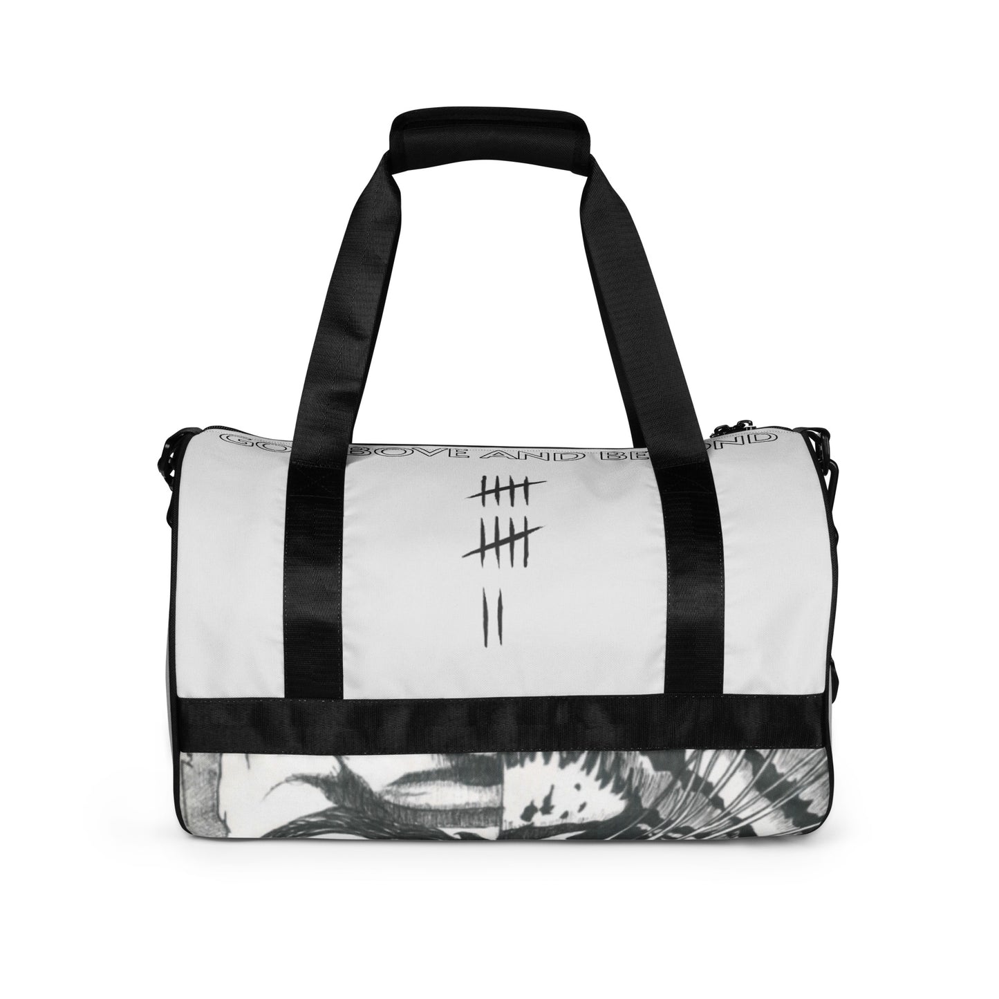 Duffel gym bag (light Ash)