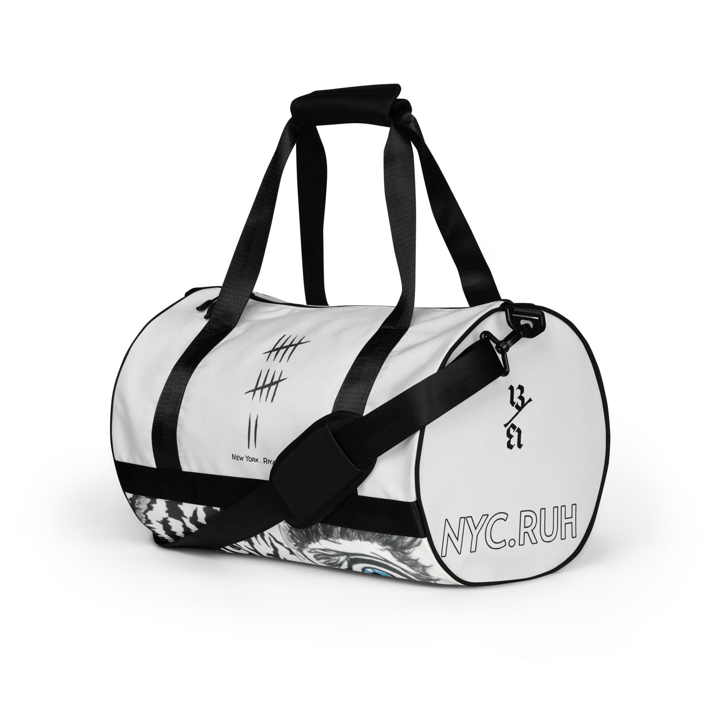 Duffel gym bag (light Ash)