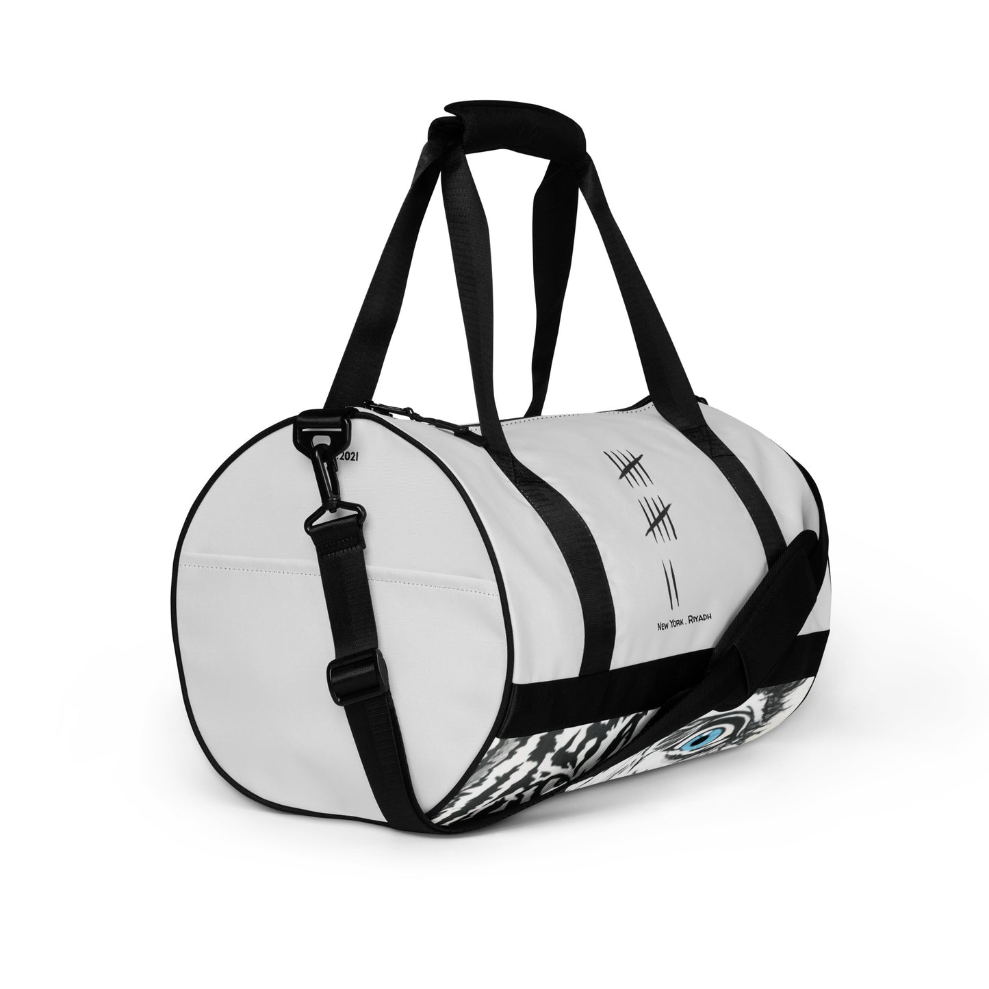 Duffel gym bag (light Ash)